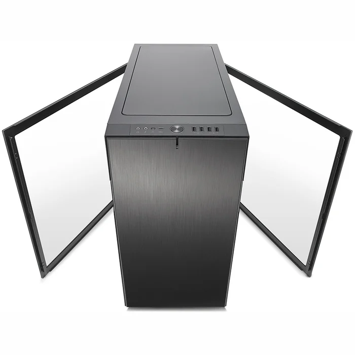 Stacionāro datoru korpusi Fractal Design Define R6 TG Side Panel Gunmetal