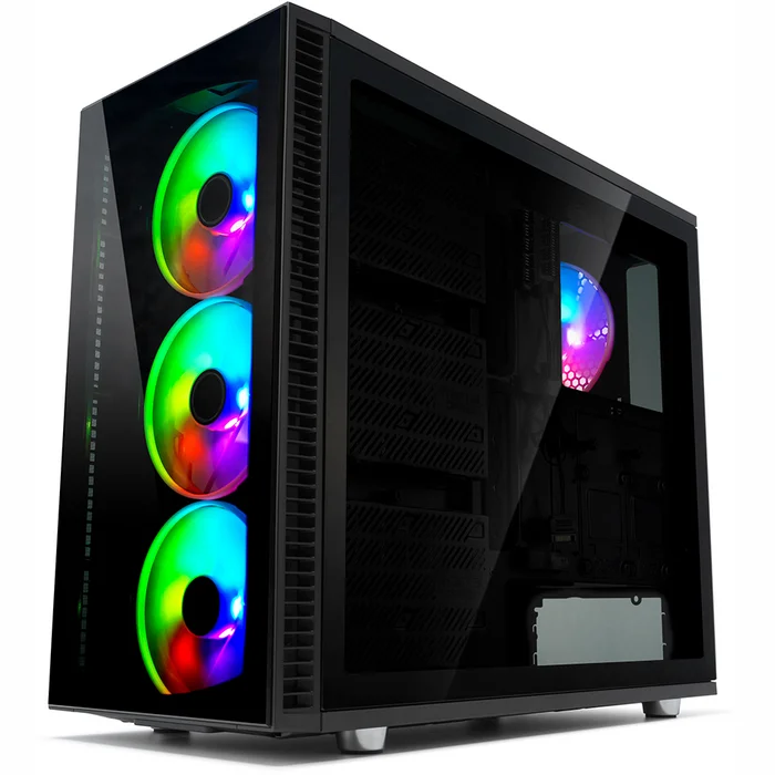 Stacionārā datora korpuss Fractal Design Define S2 Vision RGB E-ATX Black