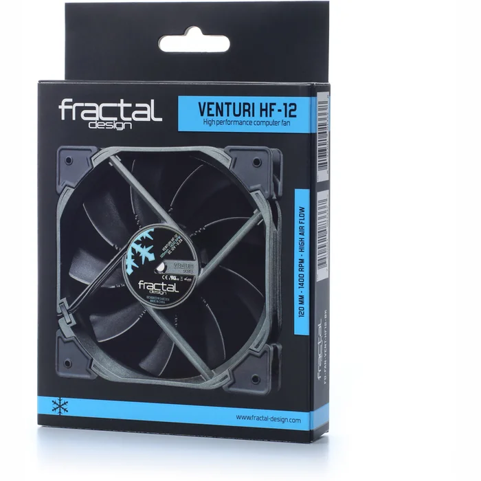 Dzesētāji Fractal Design Venturi HF-12 FD-FAN-VENT-HF12-BK