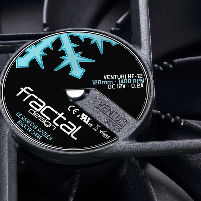 Dzesētāji Fractal Design Venturi HF-12 FD-FAN-VENT-HF12-BK