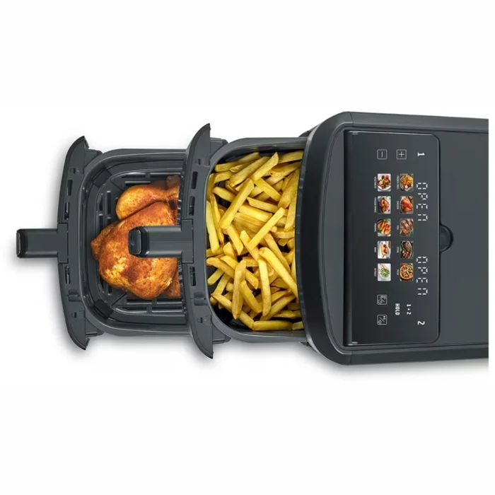 Caso AirFry DuoTower Black 03189