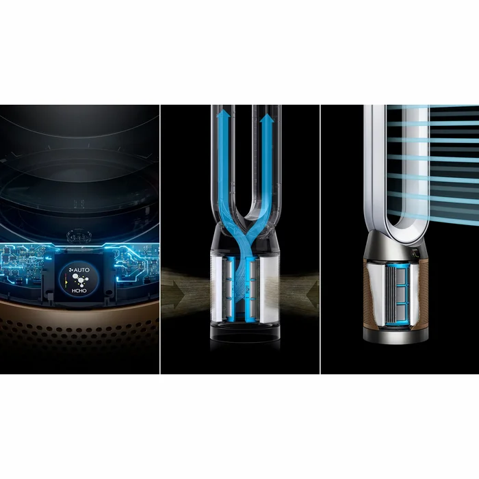 Gaisa attīrītājs Dyson TP12 Purifier Cool PC2 De-Nox White/Gold 546519-01