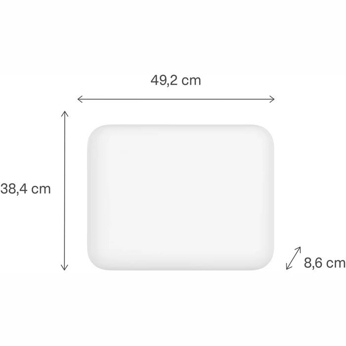 Mill Invisible Smart WiFi Panel Heater 400W Gen.4 White PA400WIFI4