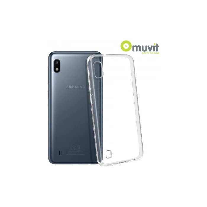 Mobilā telefona maciņš Muvit Samsung Galaxy A10 Crystal Soft Transparent