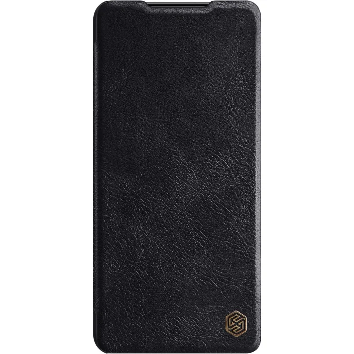 Telefona vāciņi un maciņi Samsung Galaxy S21 Qin leather case by Nillkin Black