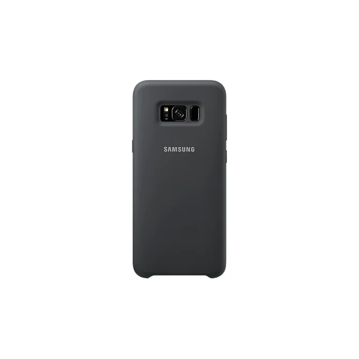 Viedtālruņu aksesuāri Samsung Galaxy S8 Silicone Cover Black