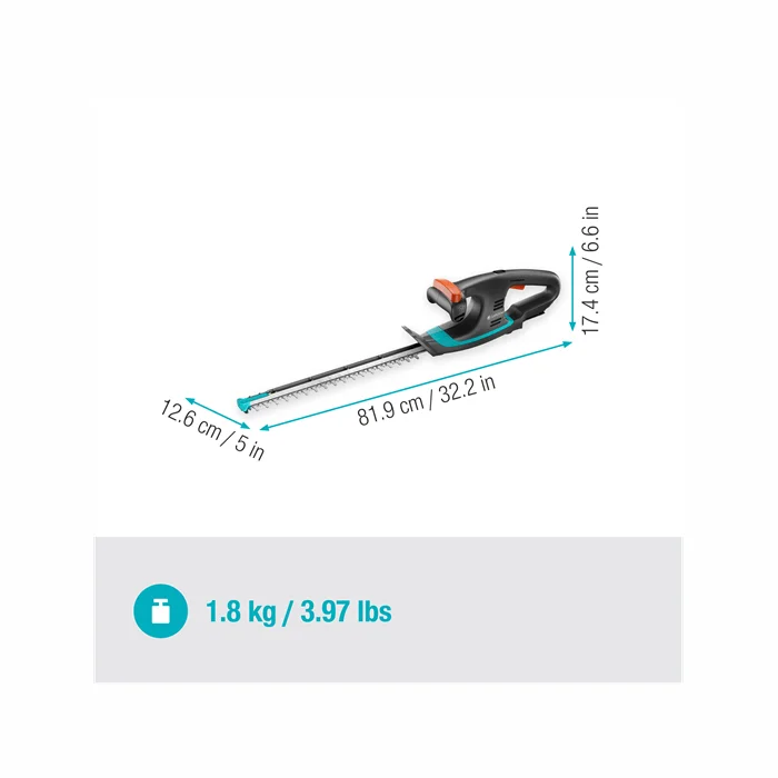 Dzīvžoga šķēres Gardena EasyCut 40/18V P4A Solo 970576201