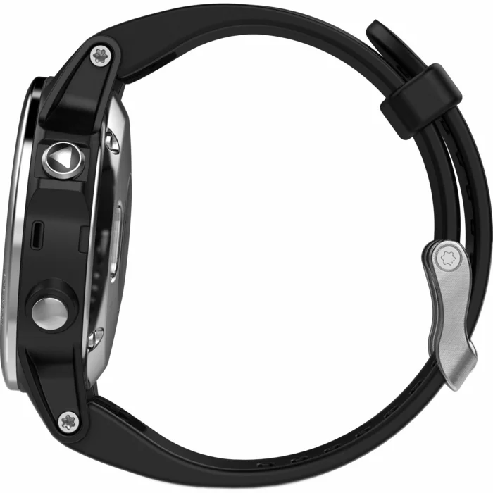 Viedpulkstenis Garmin Fenix 5S Silver with Black Band