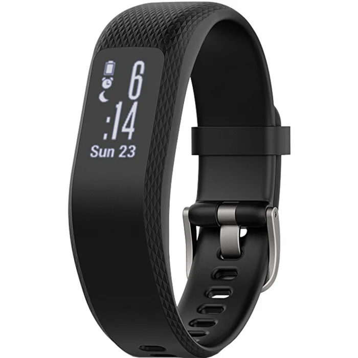 Fitnesa aproces Garmin Vivosmart 3 Black S/M