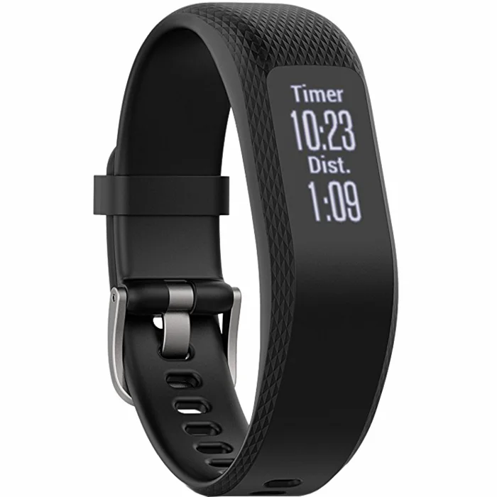 Fitnesa aproces Garmin Vivosmart 3 Black S/M