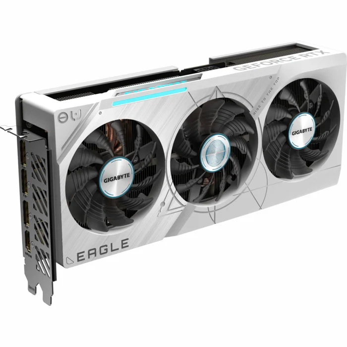 Videokarte Gigabyte GeForce RTX 4070 SUPER EAGLE OC ICE 12GB