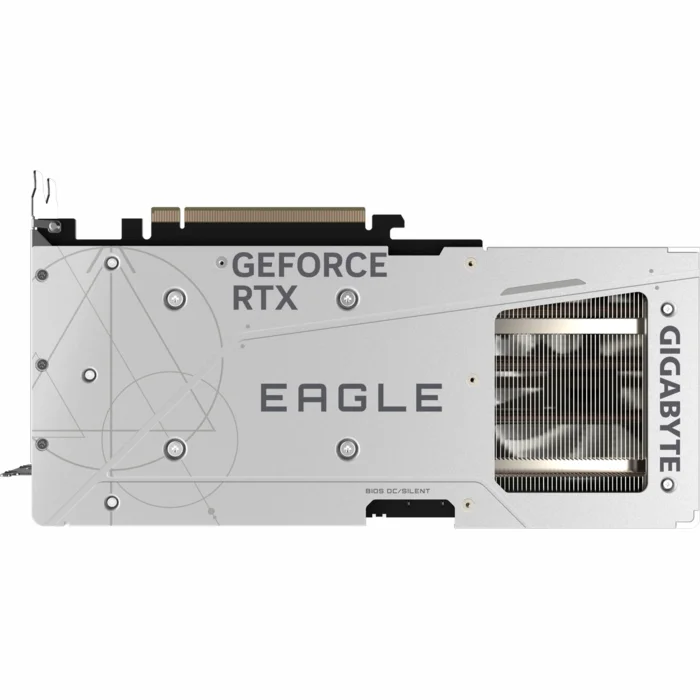 Videokarte Gigabyte GeForce RTX 4070 SUPER EAGLE OC ICE 12GB