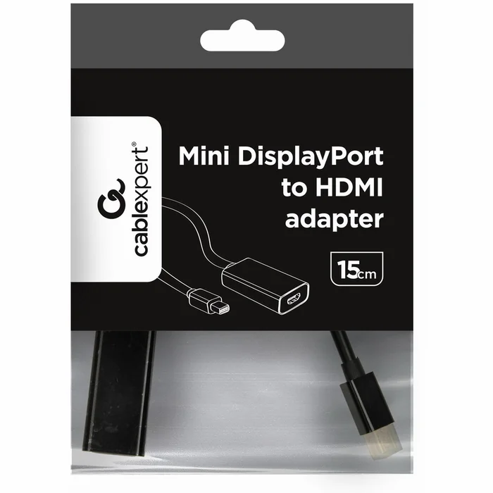 Gembird Mini DisplayPort to HDMI adapter cable A-MDPM-HDMIF-02