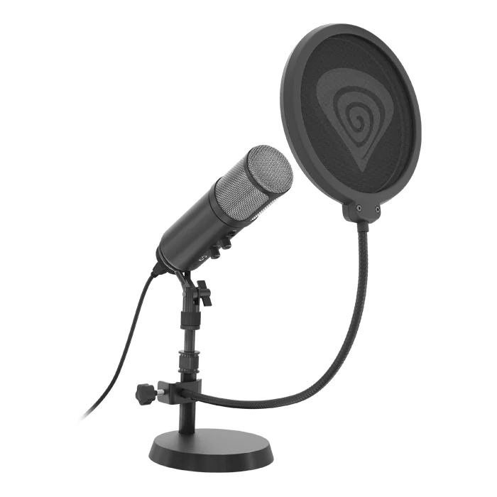 Mikrofons Genesis Radium 600 Gaming Microphone Black