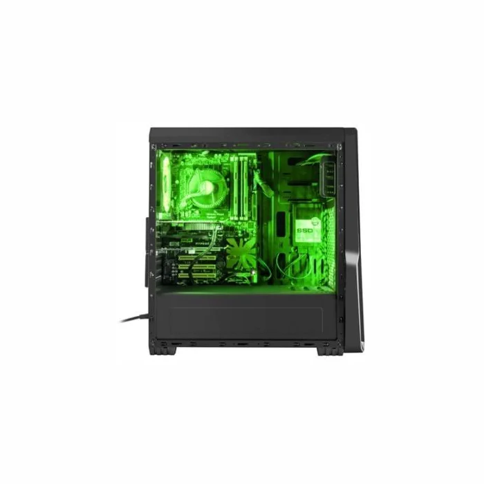 Stacionārā datora korpuss Genesis TITAN 800 Black/Green