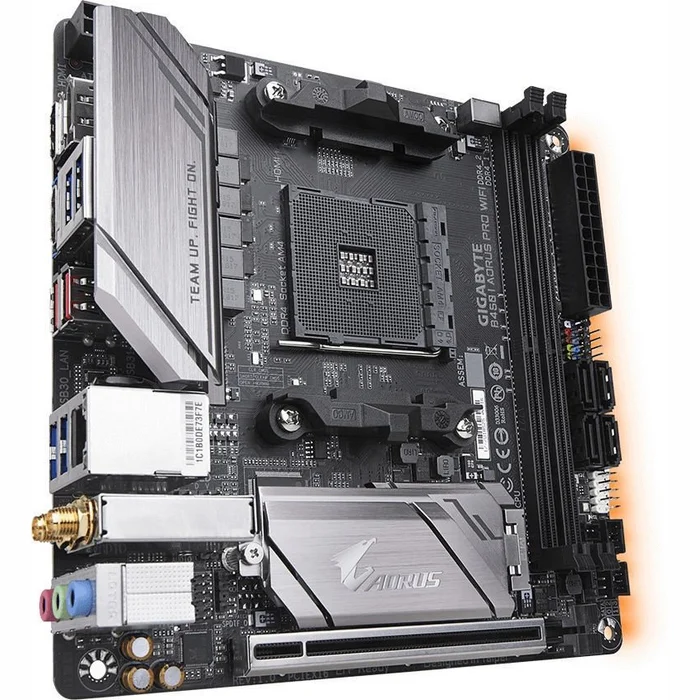 Mātesplate Gigabyte B450 I Aorus Pro WIFI