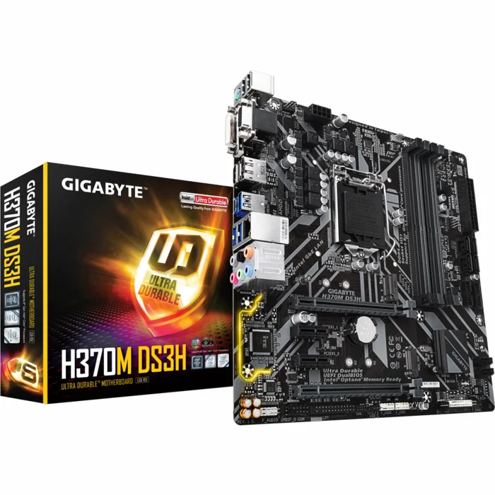 Mātesplates Gigabyte H370M DS3H