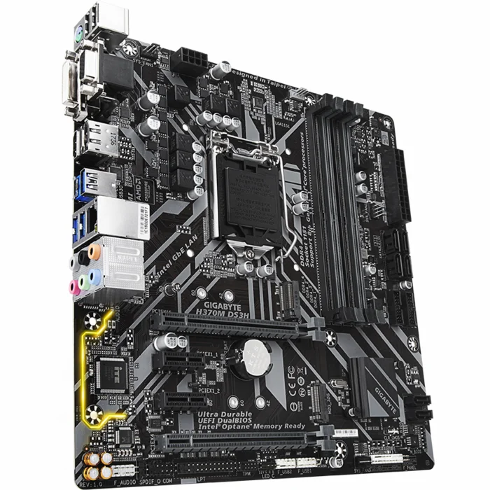 Mātesplates Gigabyte H370M DS3H