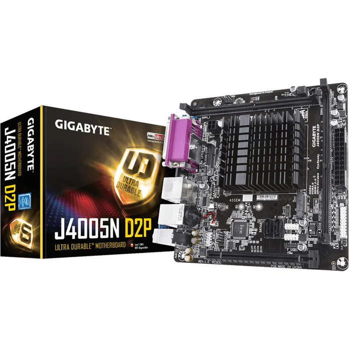 Mātesplates Gigabyte J4005N D2P