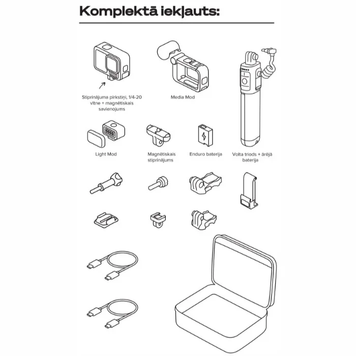 Sporta kamera GoPro HERO13 Black Creator Edition