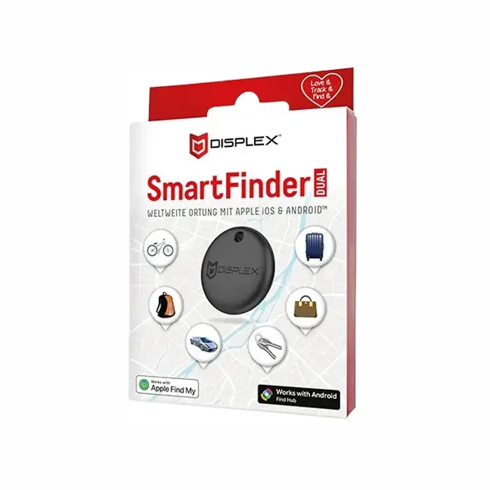Displex dual smart finder black