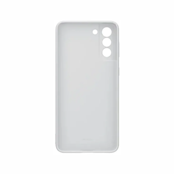 Samsung Galaxy S21 Plus Silicone Cover Light Gray