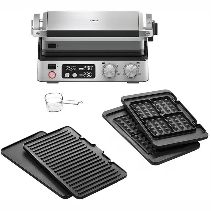 Grils Braun MultiGrill 7 Contact grill CG 7044 Stainless Steel