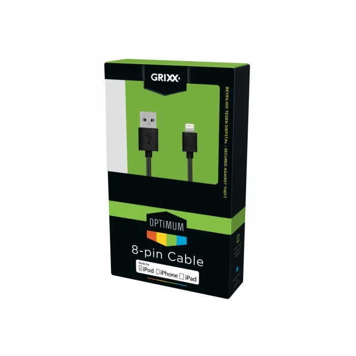 Grixx Optimum Cable 8-pin Apple