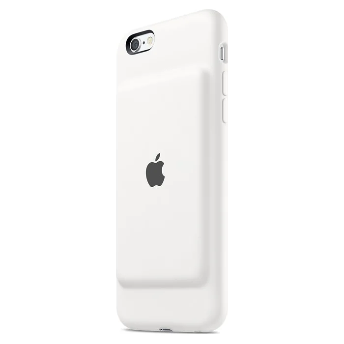 Viedtālruņu aksesuāri iPhone 6s Smart Battery Case White