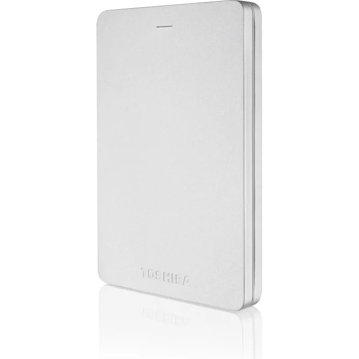 Ārējie cietie diski TOSHIBA 500GB CANVIO ALU 2.5" USB 3.0 SILVER