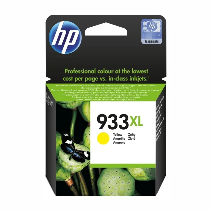 HP 933XL High Yield Yellow Original Ink Cartidge CN056AE