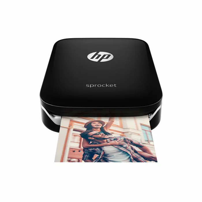Drukas iekārtas HP Sprocket Photo Printer Black