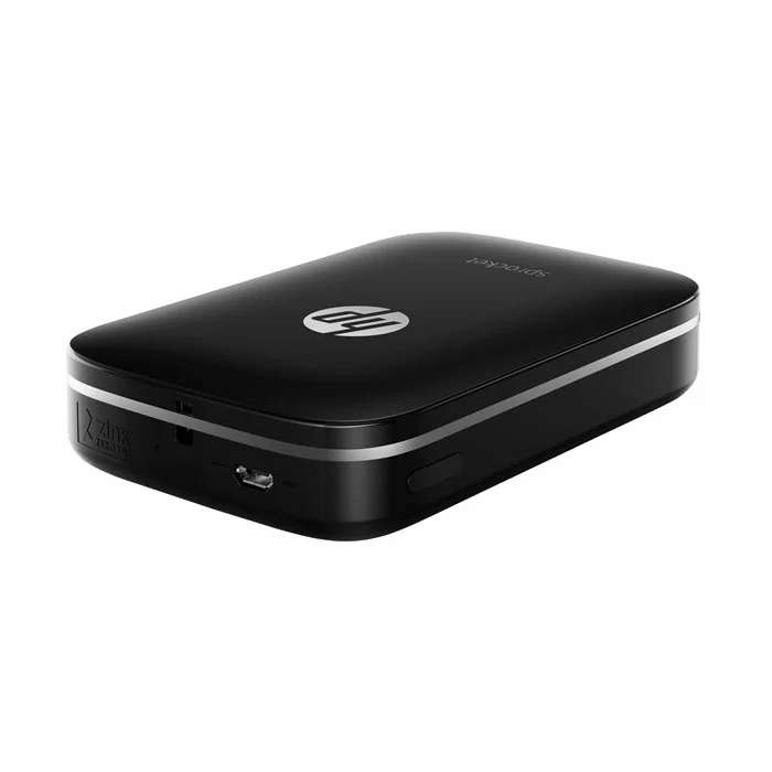 Drukas iekārtas HP Sprocket Photo Printer Black