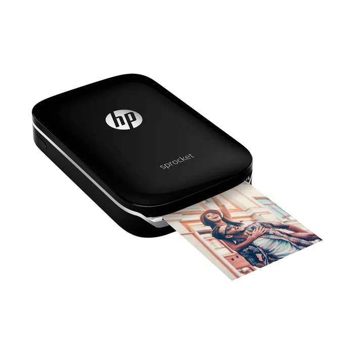 Drukas iekārtas HP Sprocket Photo Printer Black