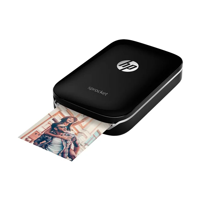 Drukas iekārtas HP Sprocket Photo Printer Black