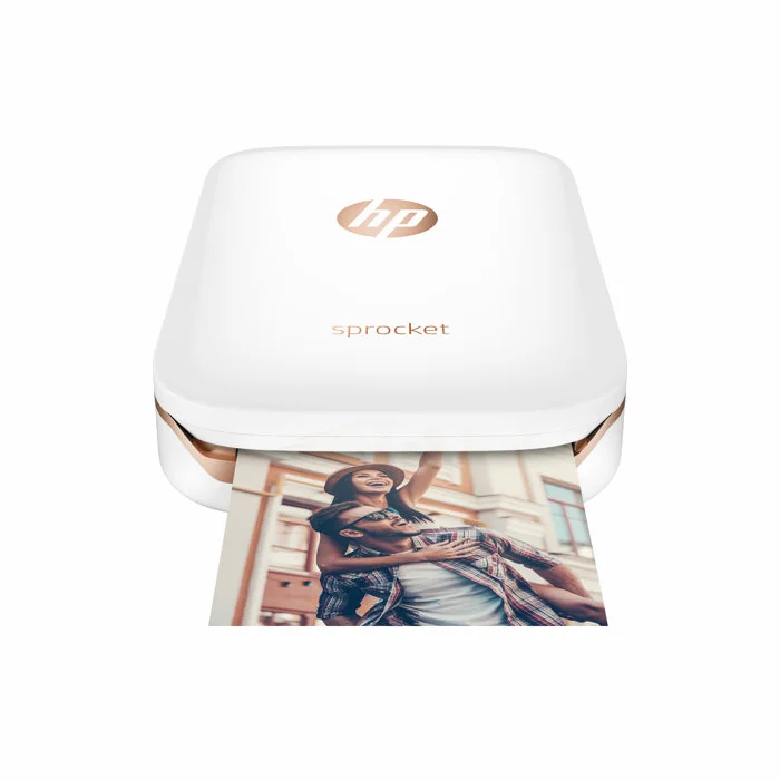 Drukas iekārtas HP Sprocket Photo Printer white
