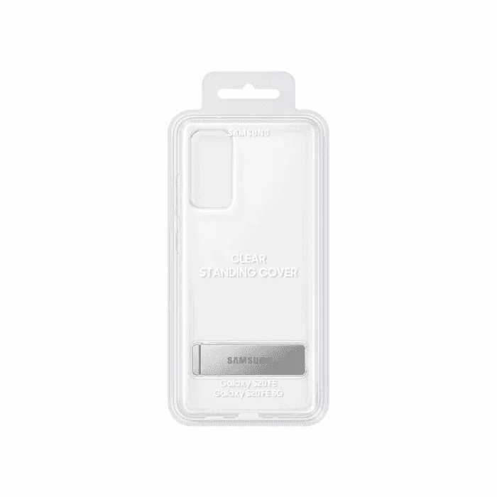 Samsung Galaxy S20 FE Clear Standing Cover Transparent