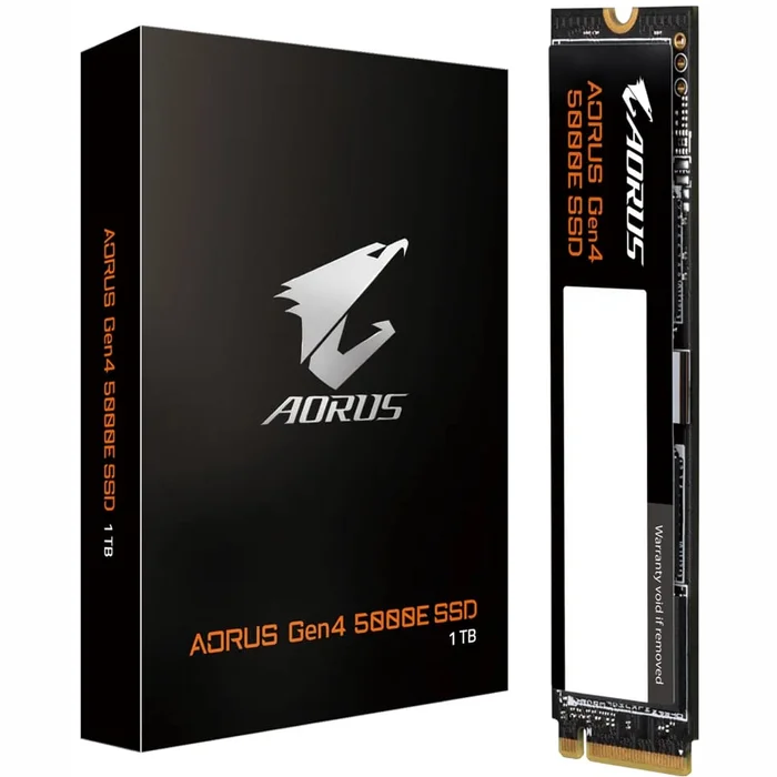 Iekšējie сietie diski Gigabyte Aorus Gen4 5000E SSD 1TB