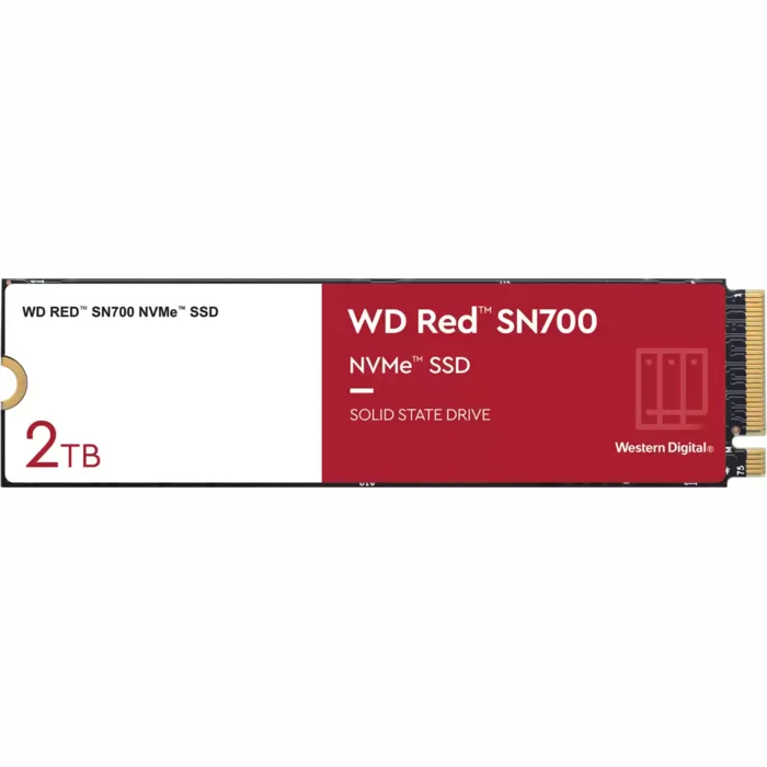 Iekšējais cietais disks Western Digital Red SN700 SSD 2TB