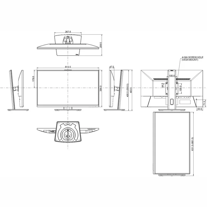 Iiyama ProLite XUB2793QSU-B7 27"