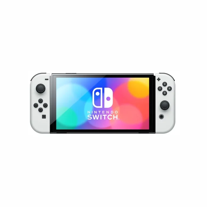 Spēļu konsole Nintendo Switch OLED model White [Mazlietots]