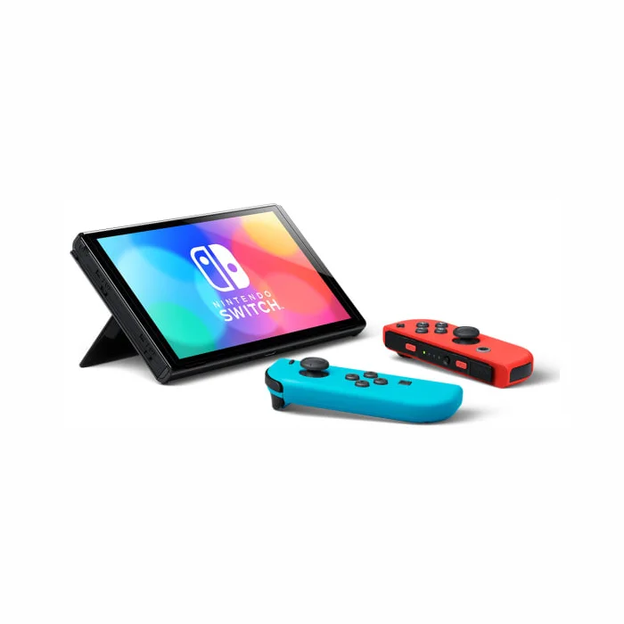 Spēļu konsole Nintendo Switch OLED Model Neon Blue/Neon Red set