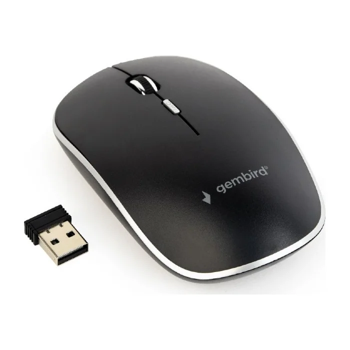 Datorpele Gembird Silent wireless optical mouse MUSW-4BS-01