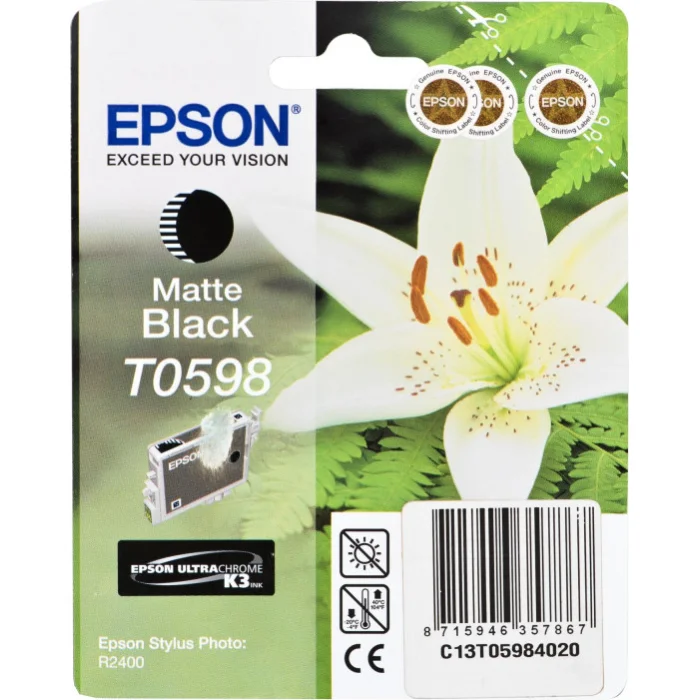Epson UltraChrome K3 T0598 Matte Black
