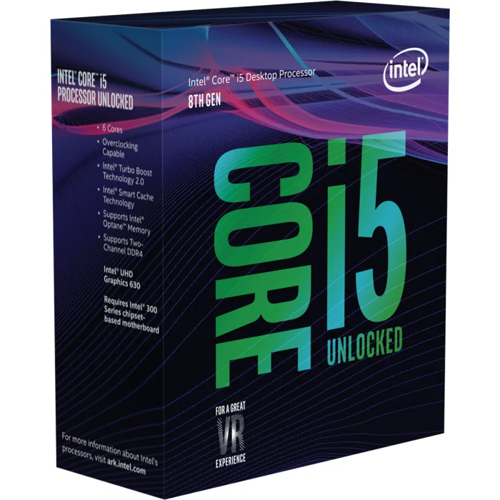Datora procesors Intel Core i5-8600K 3.6GHz 9MB BX80684I58600K