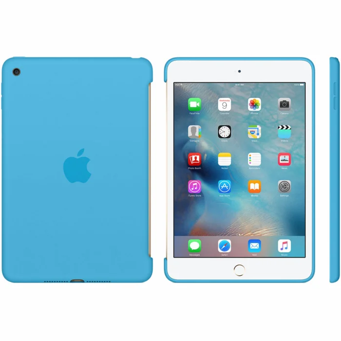 Apple iPad mini 4 Silicone Case Blue