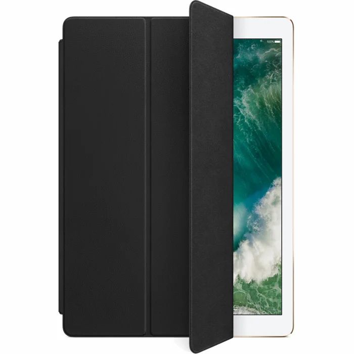 Apple iPad Pro 12.9" Leather Smart Cover Black (2017)