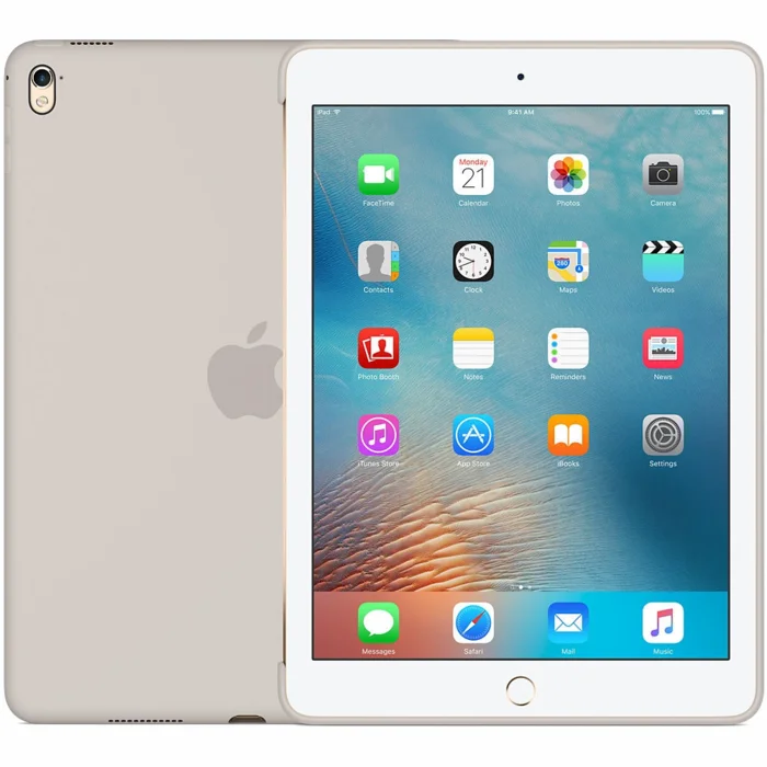 Somas un apvalki planšetdatoriem iPad Pro 9.7" Silicone Case - Stone