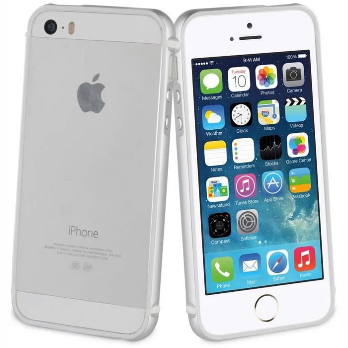 Apple iPhone 5/5S/SE Bumper Silver