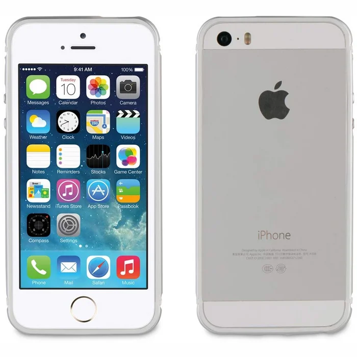 Apple iPhone 5/5S/SE Bumper Silver
